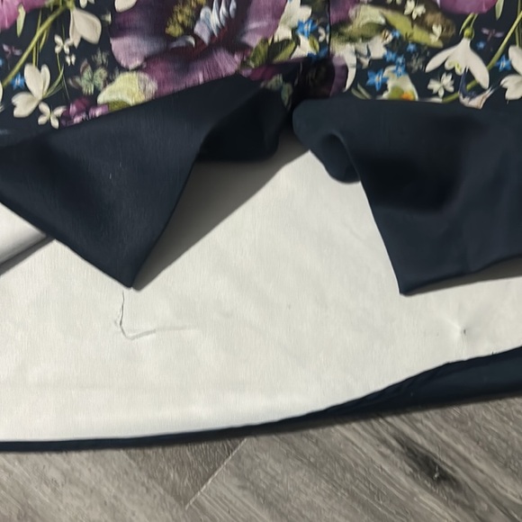 Ted Baker London Purple and Blue Cocktail Pencil Skirt - Picture 4 of 5